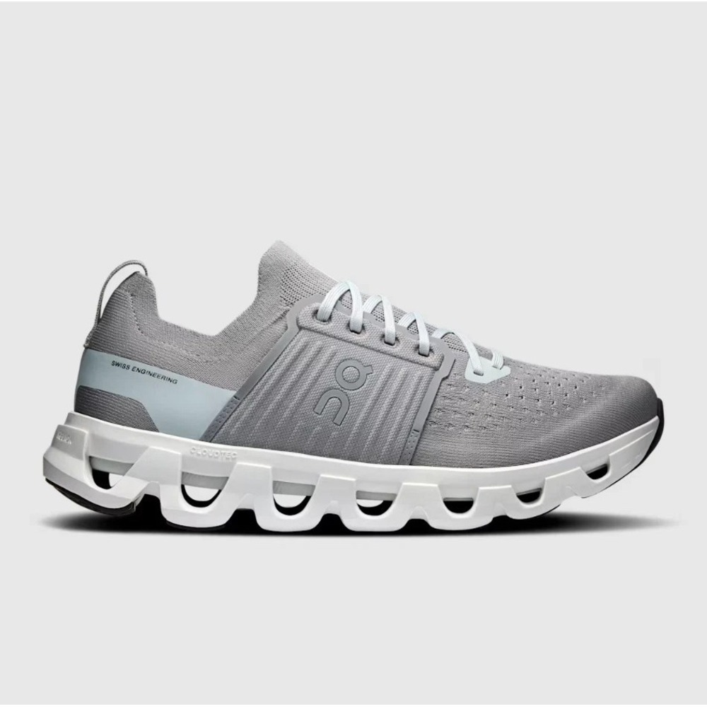 On Cloudswift 4 Men's Size 12 Running Shoes Alloy/Glacier Grey Sneakers NEW